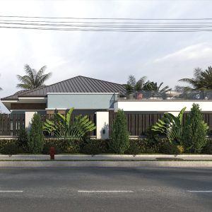 Modern house Plan-M64