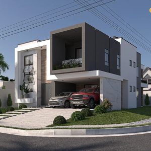 Modern house Plan-M68