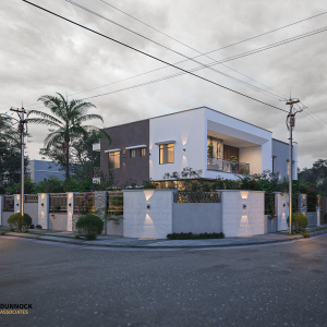 Modern house Plan-M077